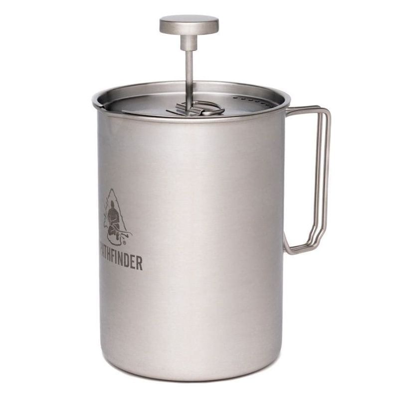 Pathfinder Stainless Steel French Press Kit | Survival Gear