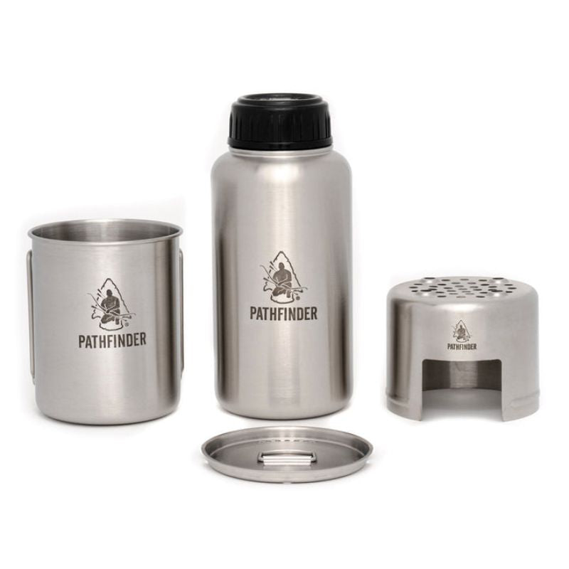 PATHFINDER クッカーセット ステンレス Pathfinder Stainless Steel Bottle Cook Set | Complete Cook Set