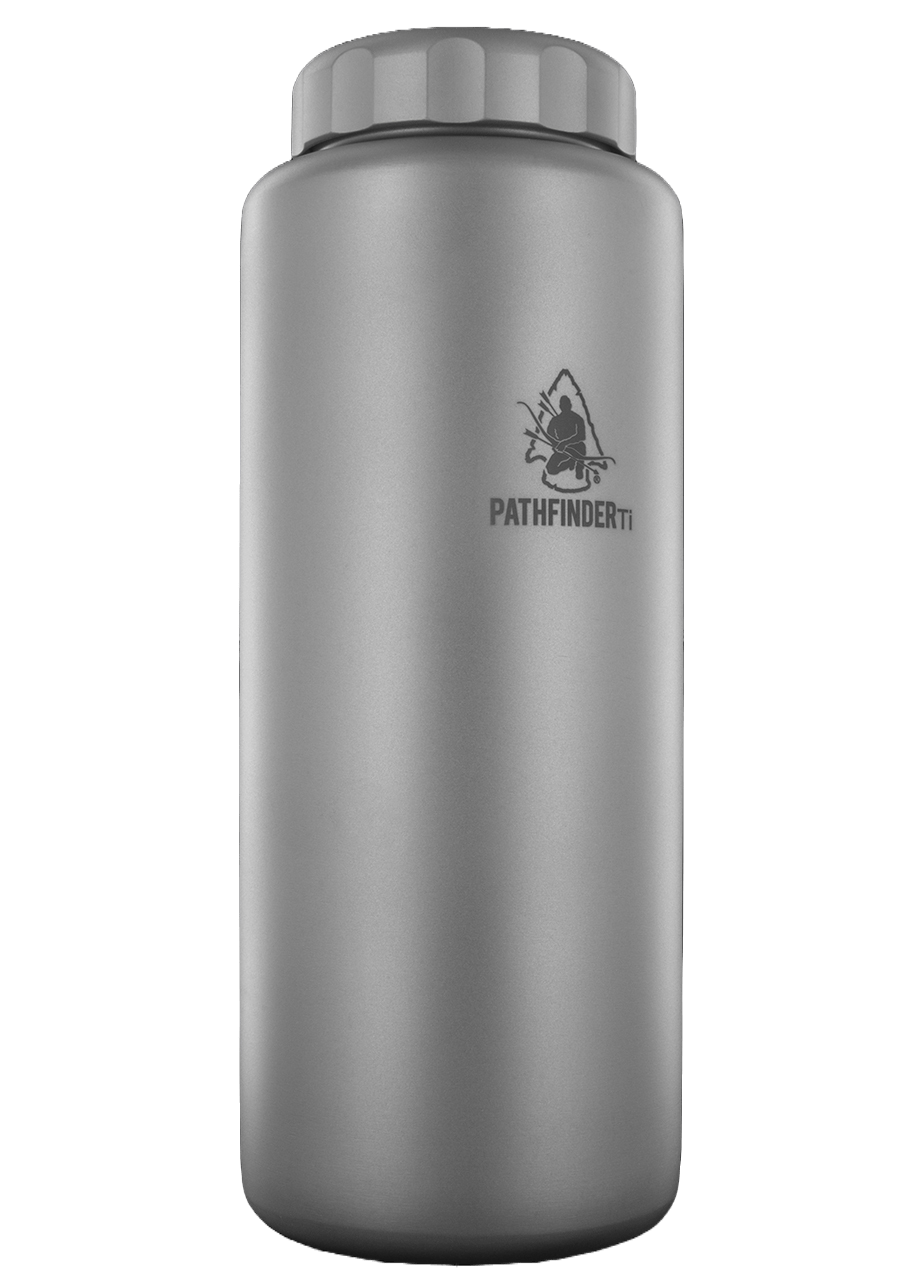 Pathfinder Titanium Bottle 1050ml Survival Gear BSO