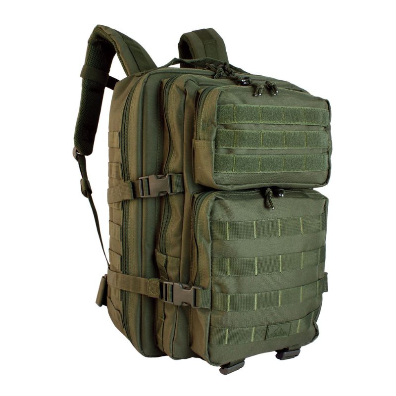 Red Rock Large Assault Pack OD Green with MOLLE webbing CCW