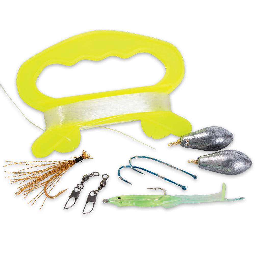 Emergency Survival Fishing Kit Micro Silver