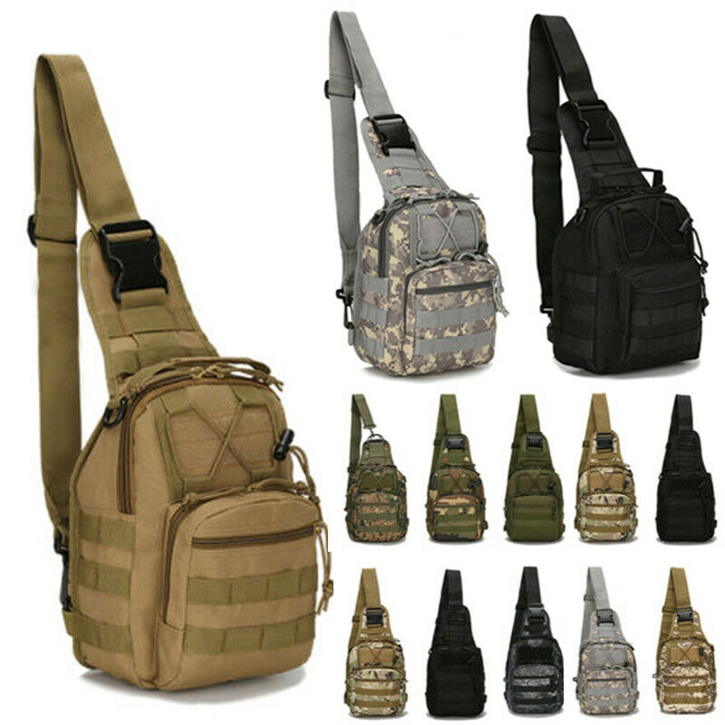 Tactical Sling Bag Pack Military Rover Shoulder Sling Backpack Small