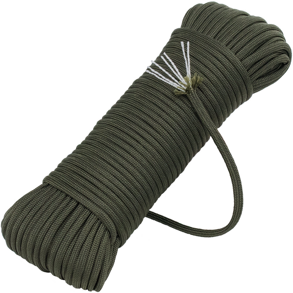 Paracord 100 Ft OD Green Survival Gear BSO