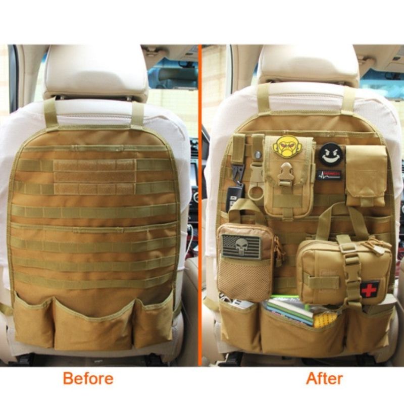 MOLLE Car Seat Organizer - Deluxe