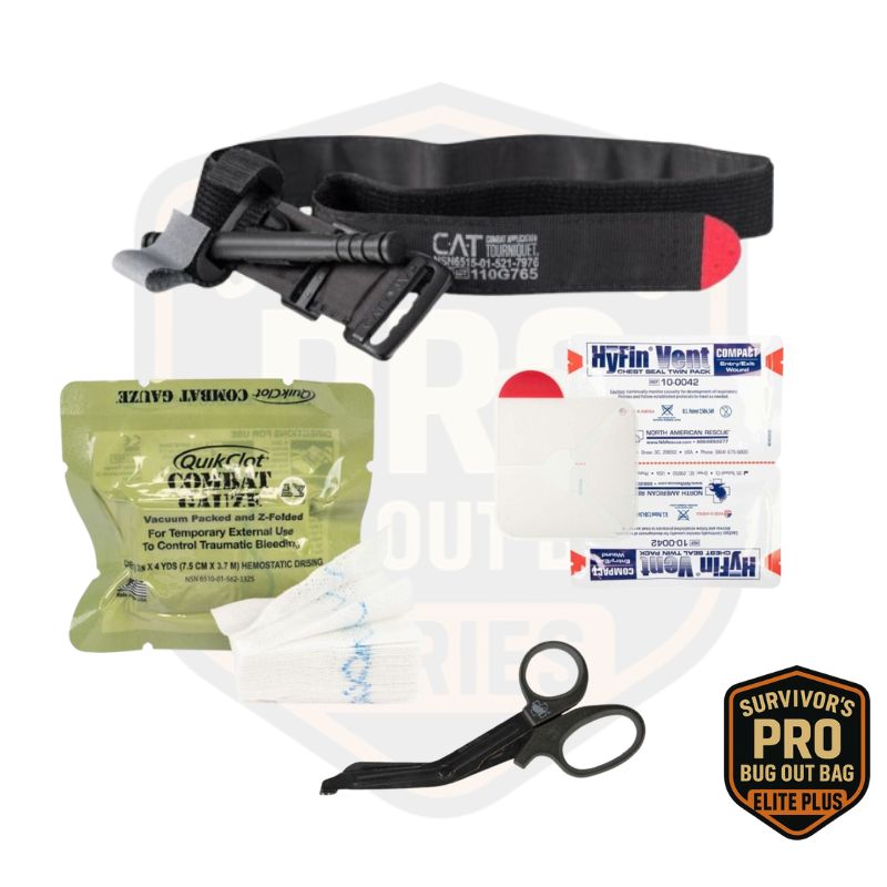 Survivor's PRO Bug Out Bag ELITE PLUS