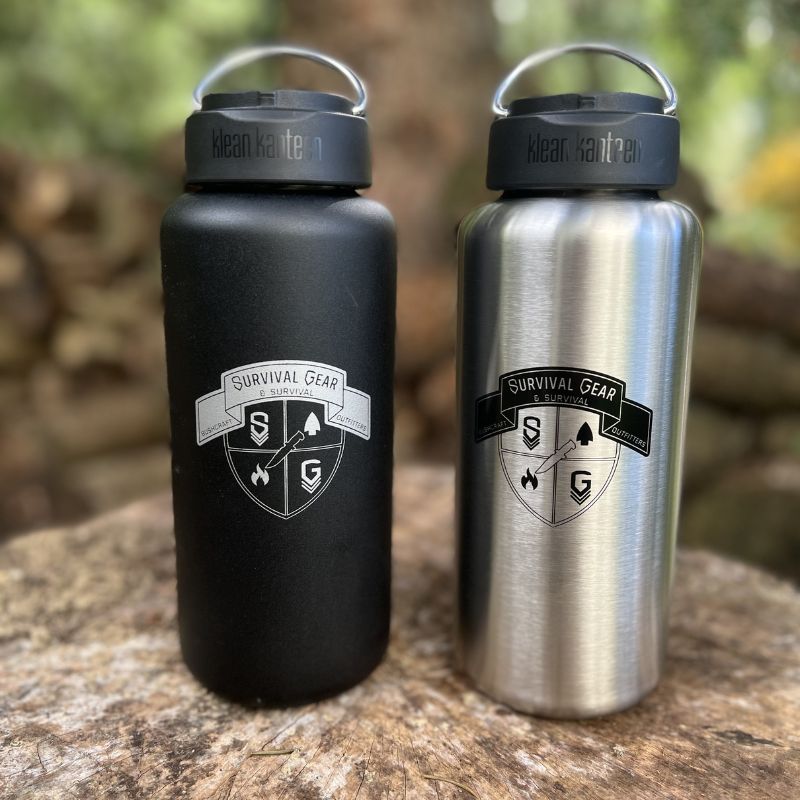 Klean Kanteen Water Bottle | 40 oz. Stainless Steel | Water