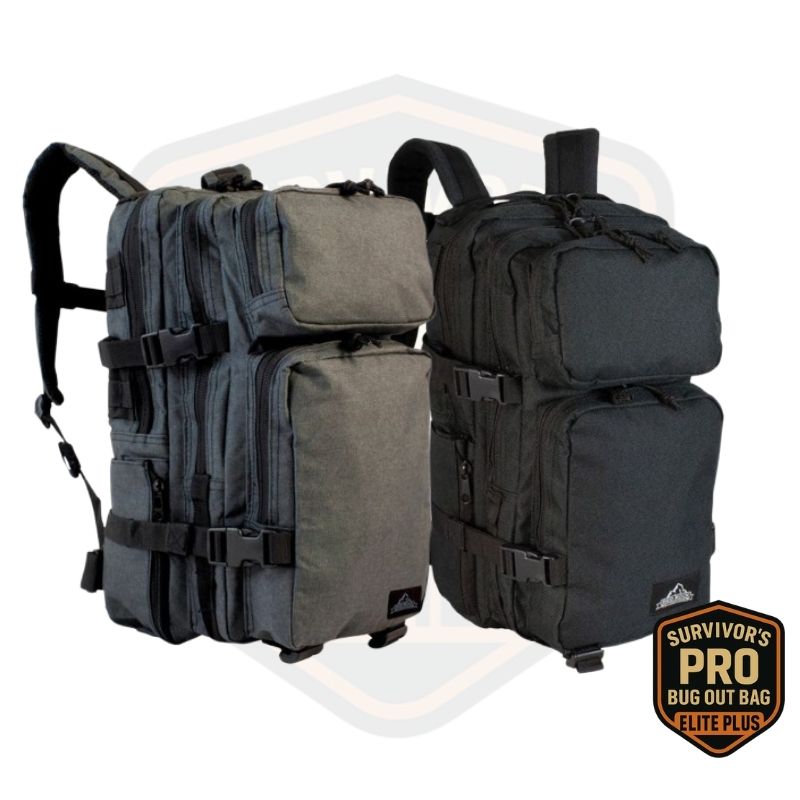 Survivor's PRO Bug Out Bag ELITE PLUS