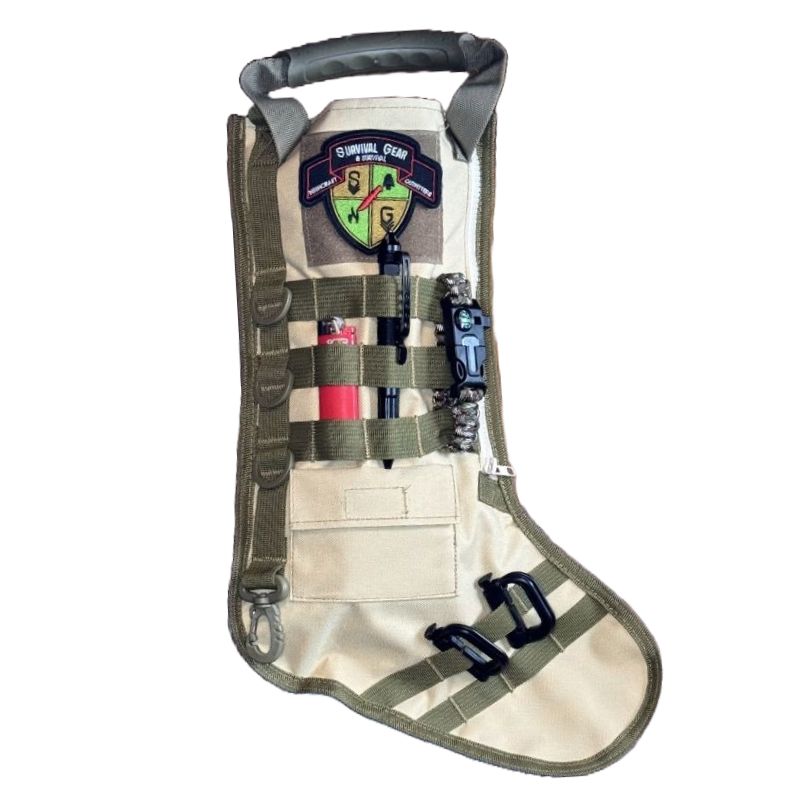 Tactical Christmas Stocking - Coyote Tan