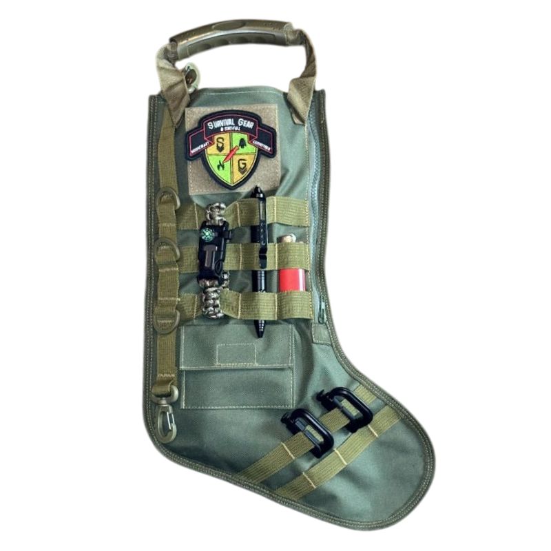 Tactical Christmas Stocking - Army Green