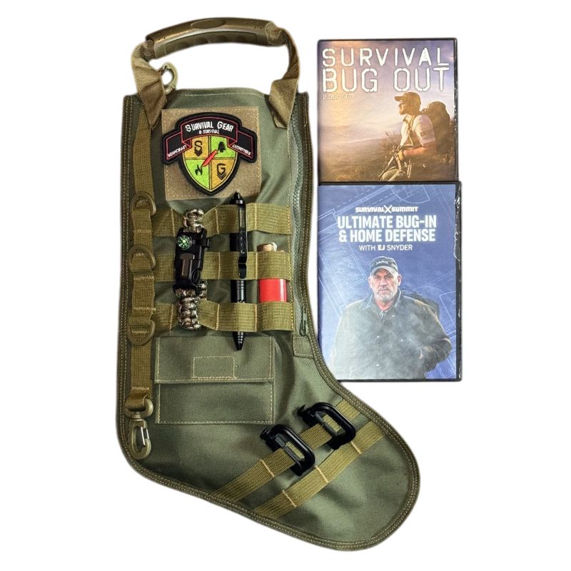 Tactical Christmas Stocking - Army Green