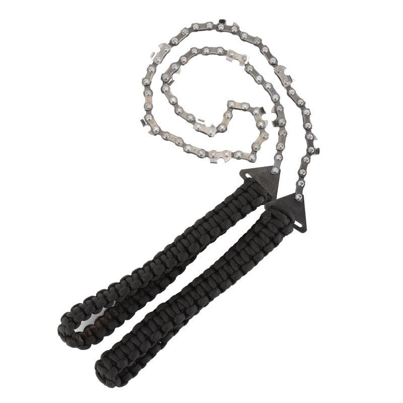 Hand Chainsaw with Paracord