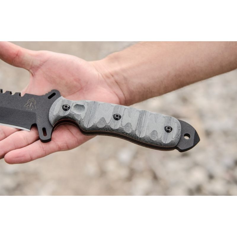 TOPS Skullcrusher's Xtreme Blade | EJ Snyder SXB Knife – Survival