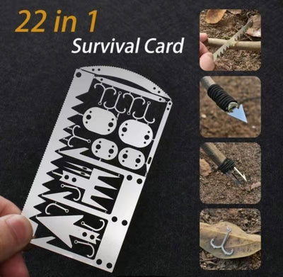 EDC Survival Card