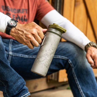 GRAYL 16.9oz UltraPress® Ti (Titanium)