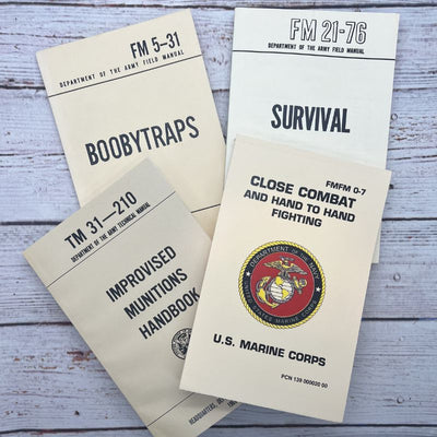 Military Manual Book Bundles
