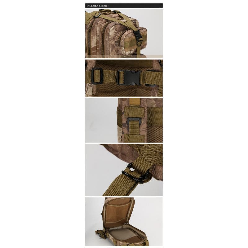 Winado 25L Tactical Military Backpack for Kids,Assault Molle Bag,Army 3P Rucksack for Outdoor Travel, Sports,Trekking Winado 25L Tactical Military Backpack for Kids,Assault Molle Bag,Army 3P Rucksack for Outdoor Travel, Sports,Trekking