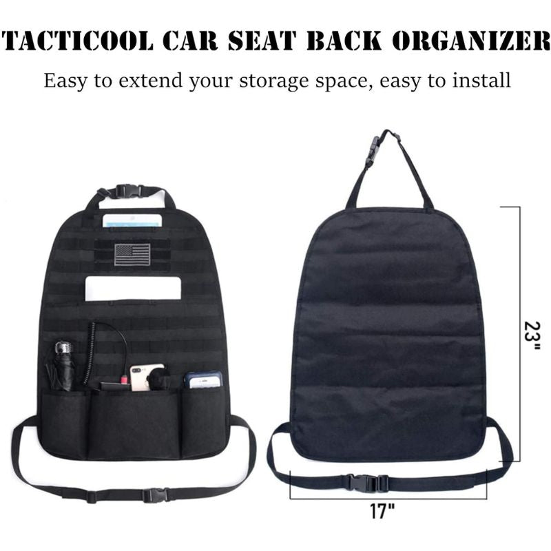 MOLLE Car Seat Organizer - Deluxe