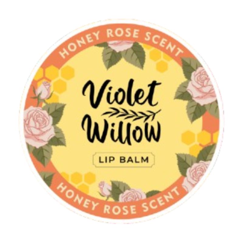 Violet Willow "Honey Rose" Lip Balm .5 oz
