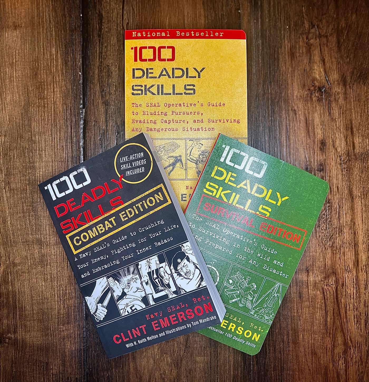 100 Deadly Skills Book Bundle