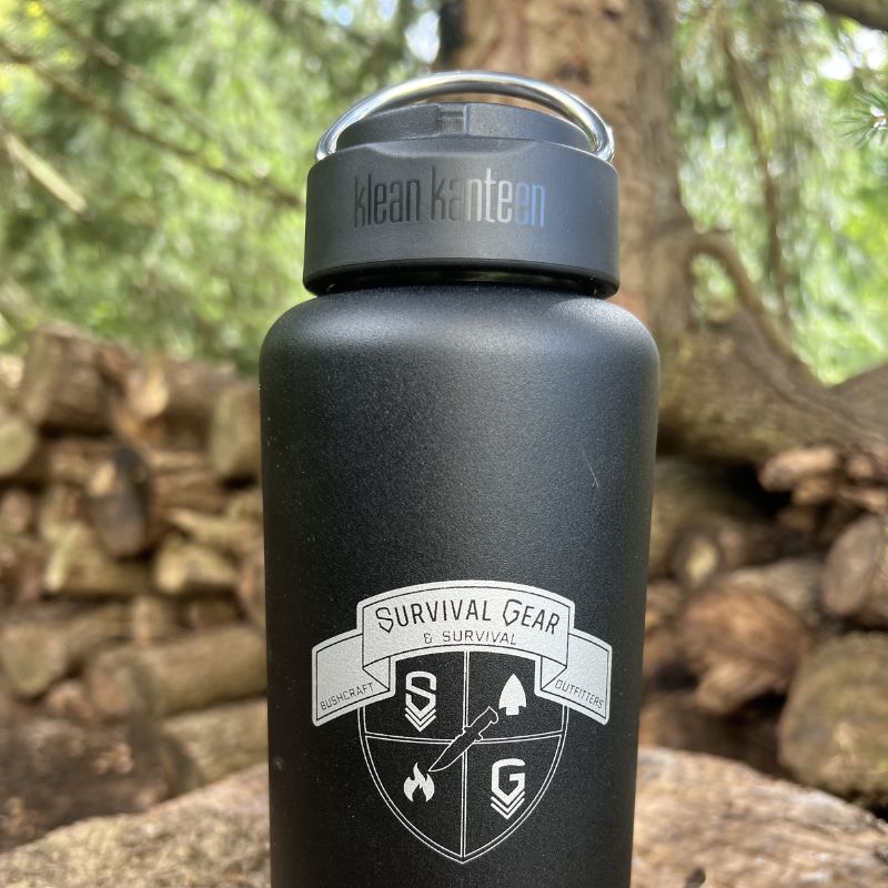 Klean Kanteen Water Bottle | 40 oz. Stainless Steel | Water