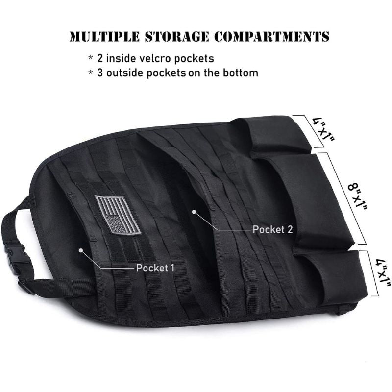 MOLLE Car Seat Organizer - Deluxe