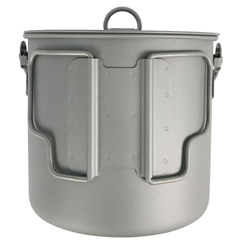 Pathfinder 1100ml Titanium Bush Pot – Survival Gear BSO