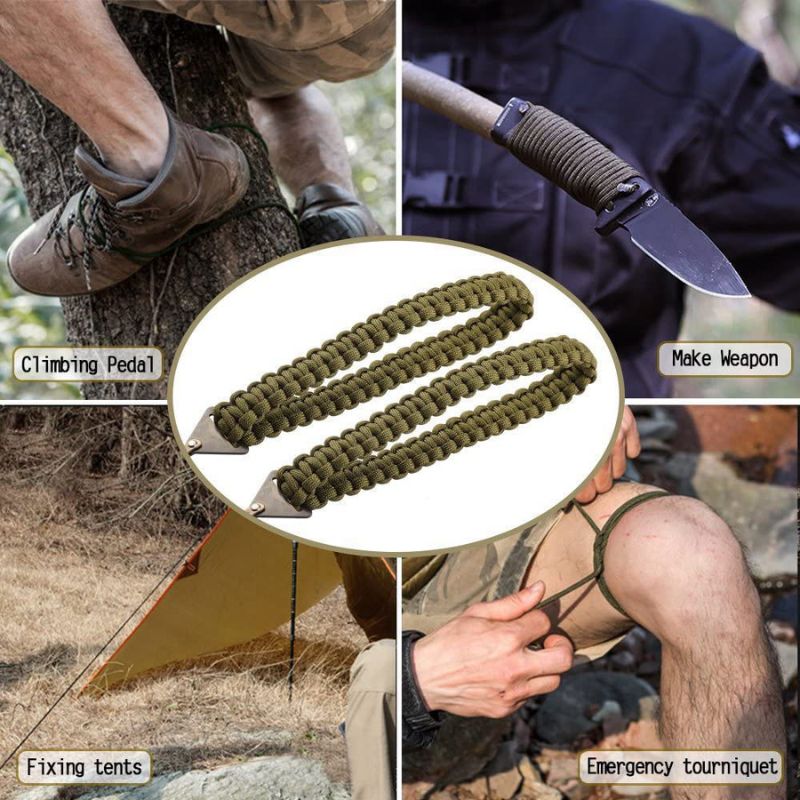 Hand Chainsaw with Paracord