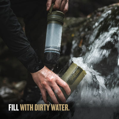 Grayl 16.9oz UltraPress® Olive Drab