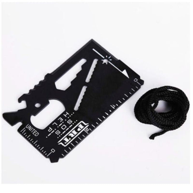 PRT SOS 14-in-1 Credit Card Survival Multi Tool | Survival Gear