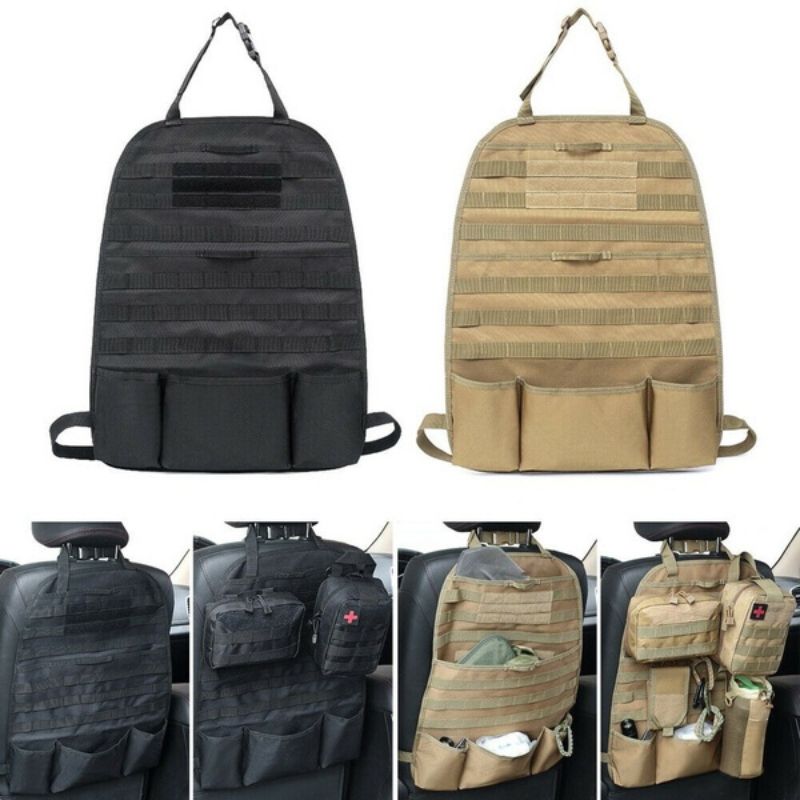car tactical gear MOLLE Car Seat Organizer - Deluxe