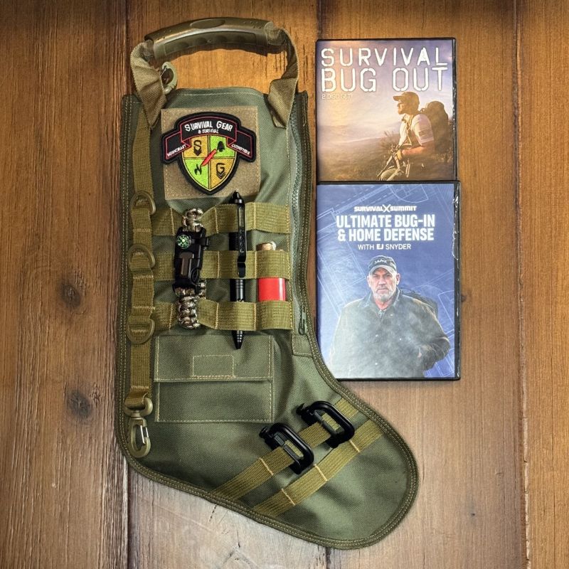 Tactical Christmas Stocking - Army Green