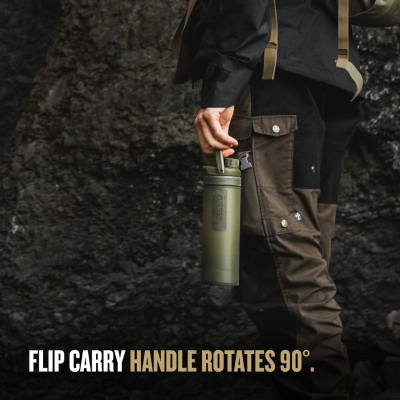 Grayl 16.9oz UltraPress® Olive Drab