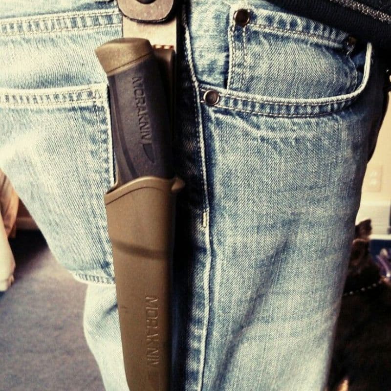 モリモリ Morakniv Companion Heavy Duty OD Green | Bushcraft Knives
