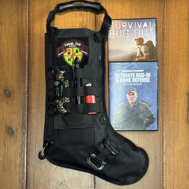 Tactical Christmas Stocking - Black