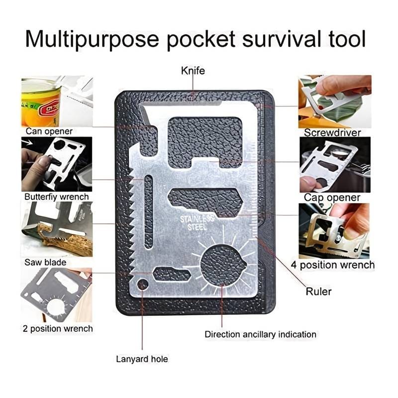 Credit Card 11 Function Multi Tool