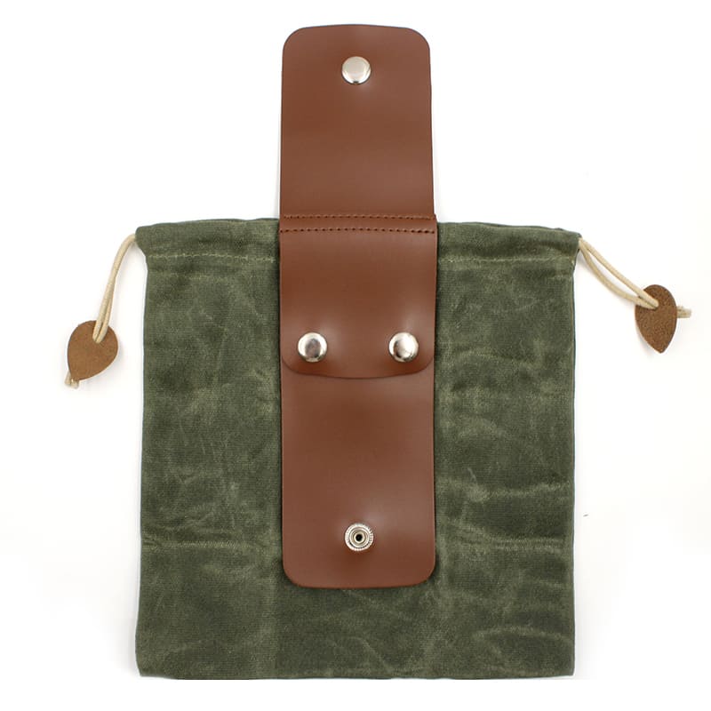 Waxed Canvas Foraging Pouch