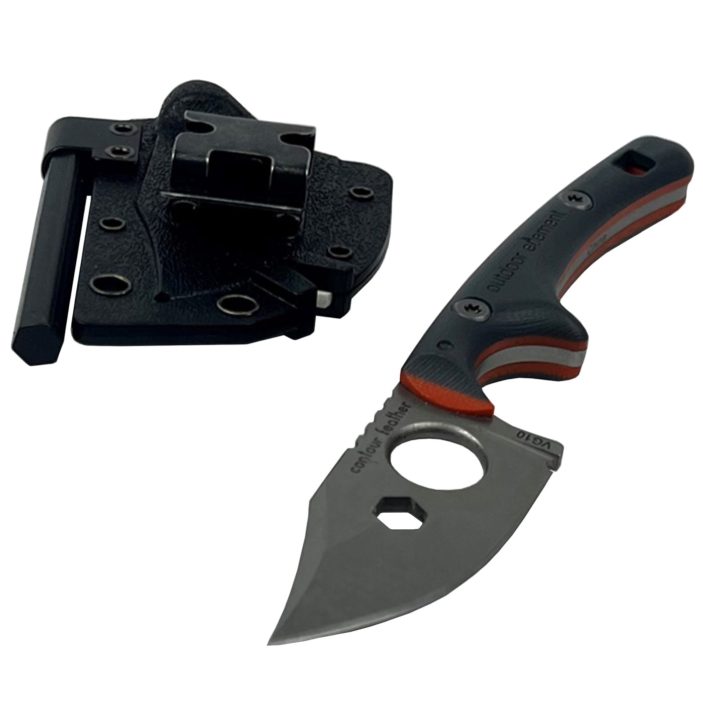 Contour Feather Adventure Survival Knife