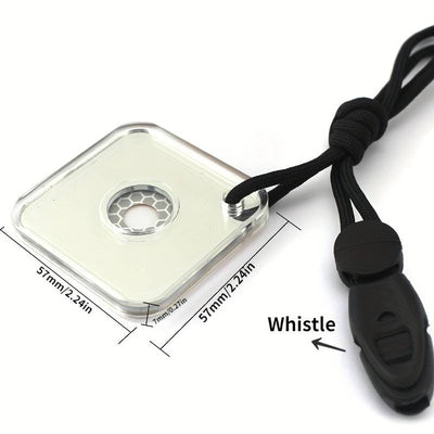 Daylight Signaling Mirror Necklace