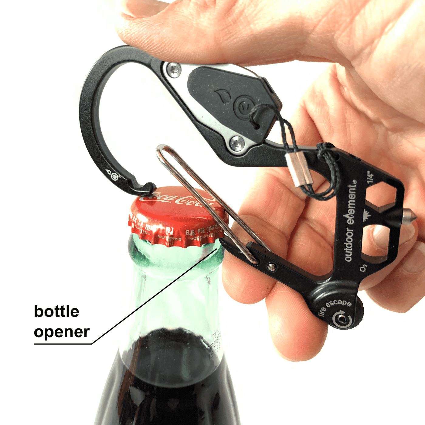 Fire Escape Multitool Carabiner (Specialty Version) - Black Forest