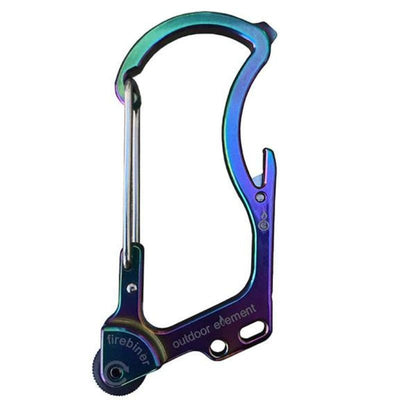 Firebiner EDC Carabiner - Aurora (Multicolor)