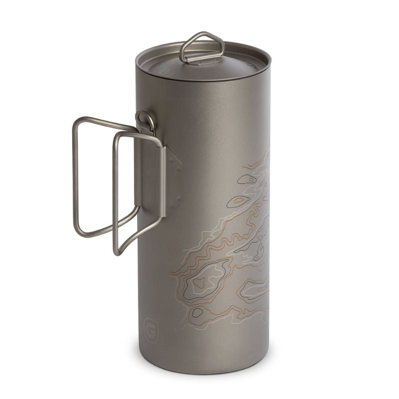 Ｇ：441507　壺 GRAYL GeoPress Ti Cook Lid | Titanium Strainer Lid | Survival Gear