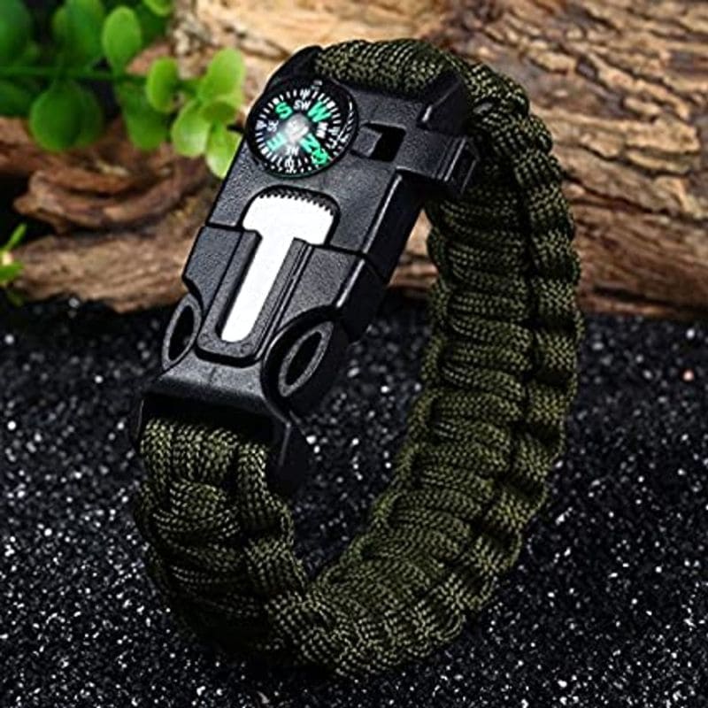 5 in 1 Paracord Survival Bracelet Survival Gear Survival Gear BSO