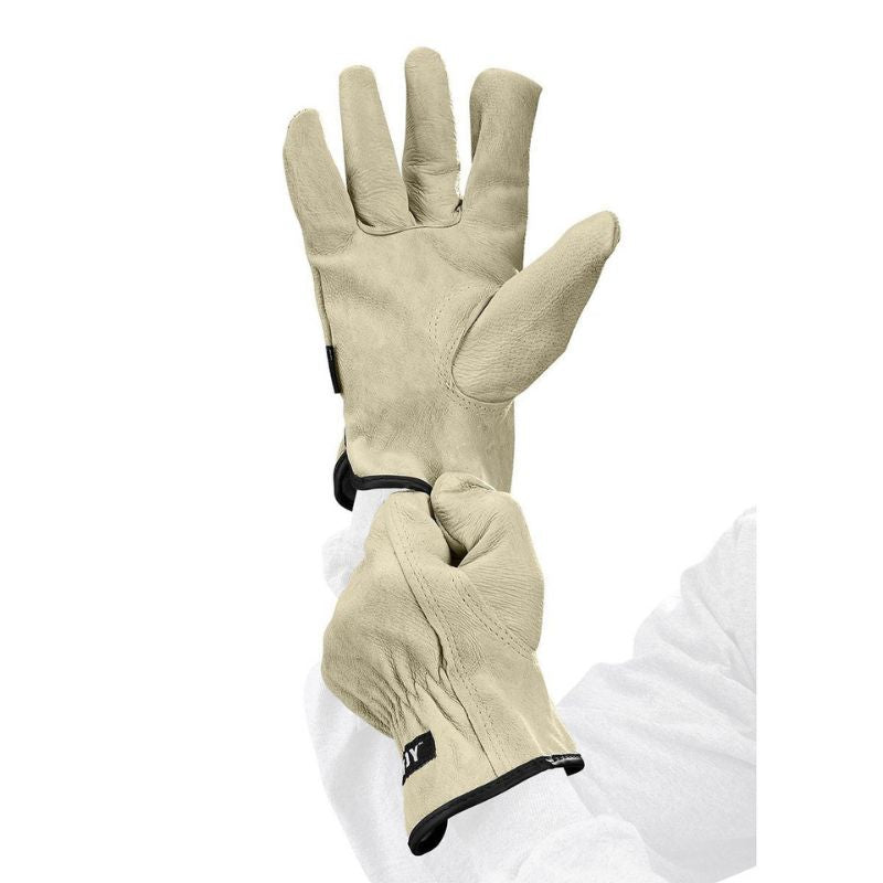 pigskin gardening gloves HARDY Pigskin Leather Work Gloves