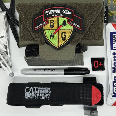 IFAK Belt Kit MultiCam Black Survival Gear BSO