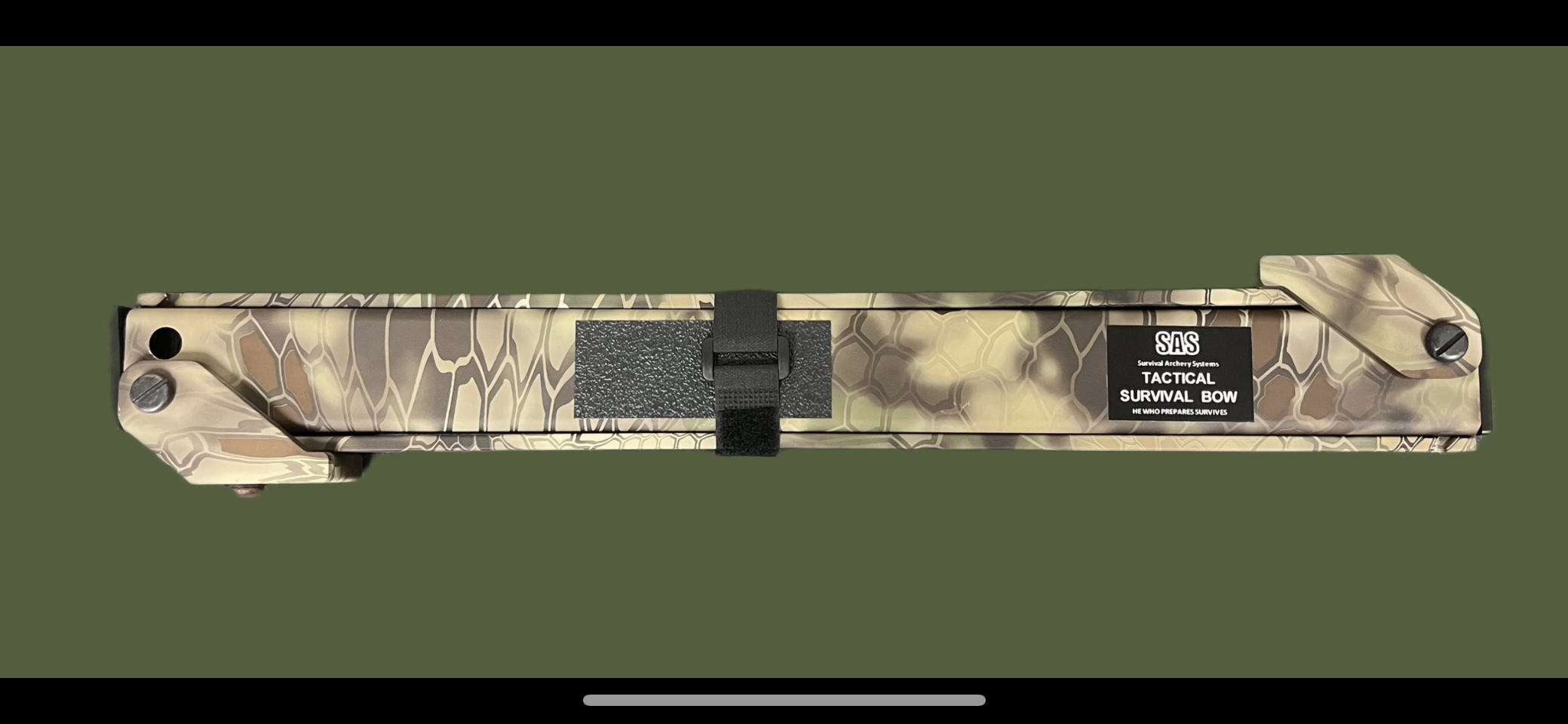 Compact Tactical Survival Bow