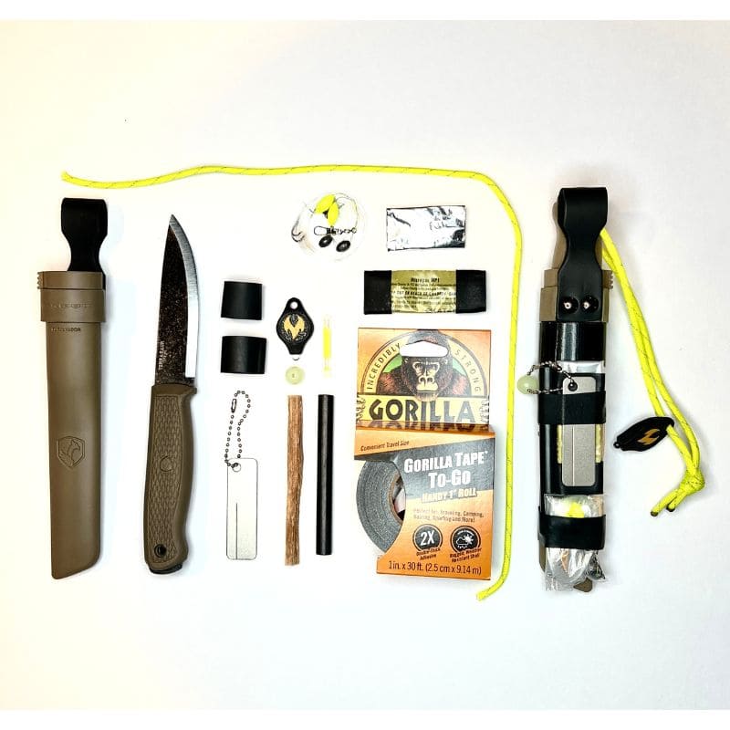 Minimalist Survival Knife Kit