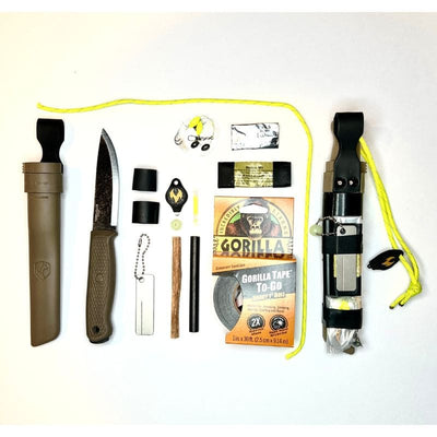 Minimalist Survival Knife Kit
