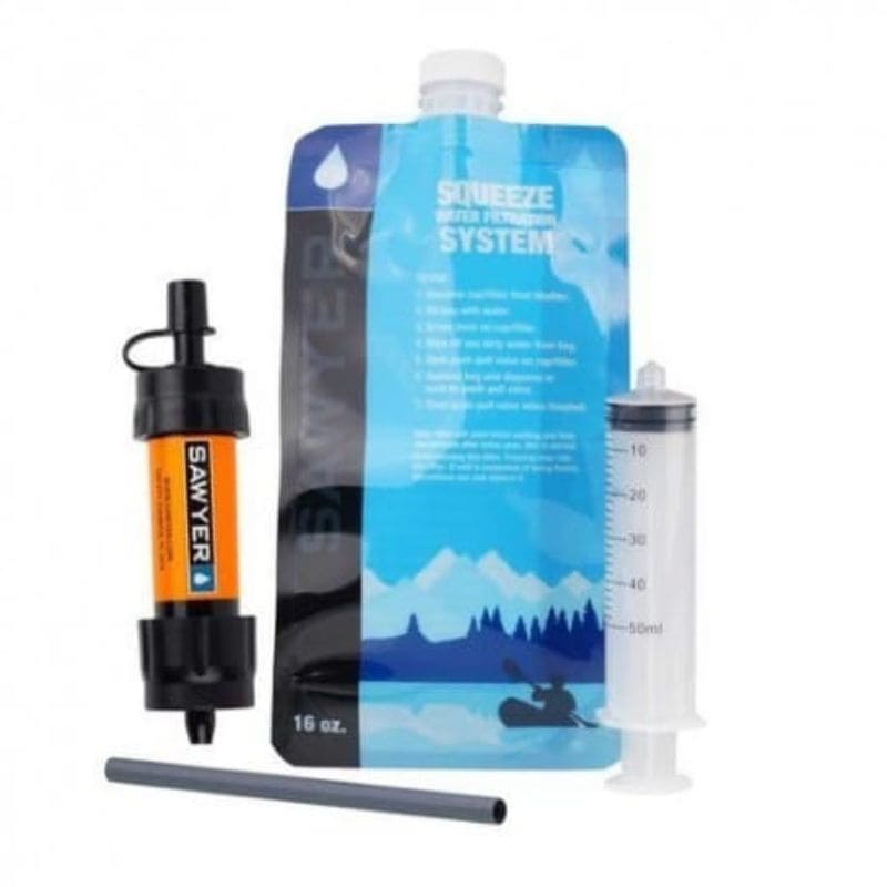 Water Life Series ミニサーバー CF701W3 Sawyer Mini Water Filtration System | Water Filtration | Survival