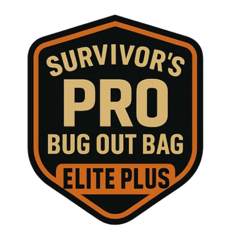 Survivor's PRO Bug Out Bag ELITE PLUS