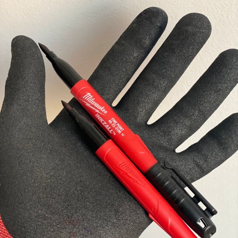 Milwaukee EDC Puncture Marker – Carbon Fiber Self Defense Tool